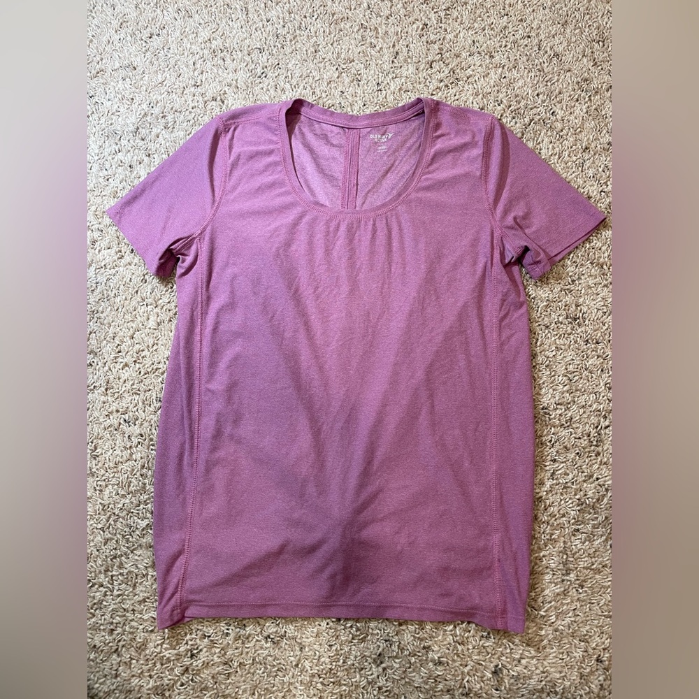 Old navy active go dry tie back shirt size small